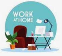work at home clip art