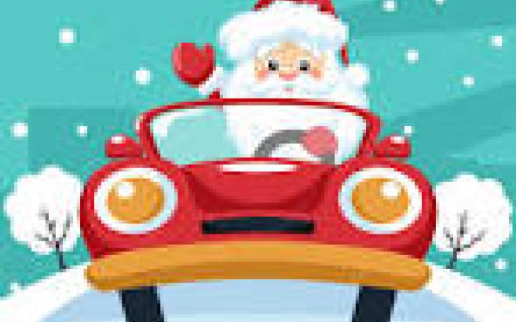 Santa Driving